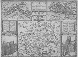Norden Prints: Maps of London, 1610