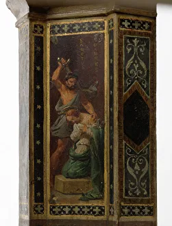 Maquette du décor de la chapelle des Morts (dite chapelle des Ames) église Notre-Dame... c.1836. Creator: Merry Joseph Blondel