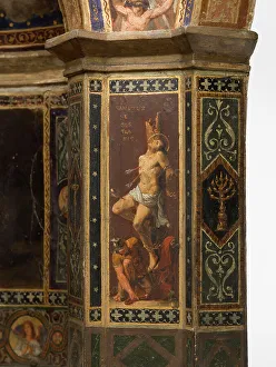 Plaster Prints: Maquette du décor de la chapelle des Morts (dite chapelle des Ames) église Notre-Dame