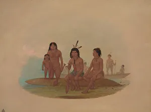 Marahua Indians, 1854 / 1869. Creator: George Catlin