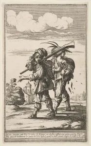 Two Marauders, mid to late 17th century. Creator: Abraham Bosse Two Marauders, mid to late 17th century. Creator: Abraham Bosse