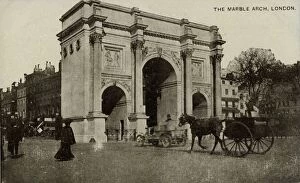 The Marble Arch, London, late 19th-early 20th century. Creator: Unknown