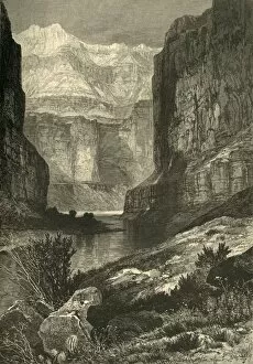 Colorado River Gallery: Marble Canyon, 1874. Creator: W. J. Linton