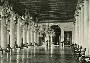 The Marble Hall, Government House, 1925. Creator: Unknown