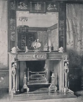 Henry D Prints: Marble Mantelpiece, 1939