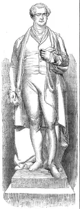 Sir Robert Peel 2nd Baronet Prints: Marble statue of the late Sir Robert Peel (Noble)