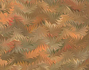 Endpaper Prints: The marbled paper, c. 1900