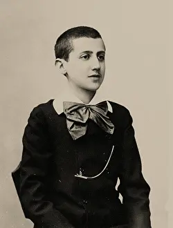 Proust Prints: Marcel Proust, 1887. Creator: Nadar, Paul (1856-1939)