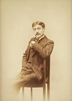 Marcel Proust, 1895. Creator: Wegener, Otto (1849-1924)