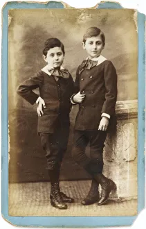Marcel and Robert Proust as children
