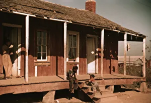 Slides Color Gmgpc Prints: Marcella Plantation, Mileston, Miss. 1939. Creator: Marion Post Wolcott