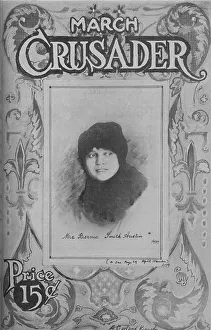 Front Cover Prints: March Crusader; Mrs. Bernia Smith Austin; [Cover page], 1918-1922. Creator: Unknown