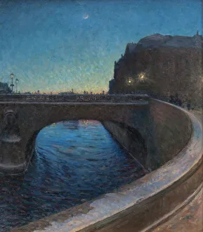 March Prints: March Evening, 1900. Creator: Nils Kreuger
