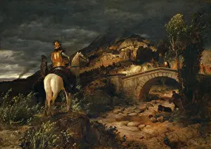 Displacement Prints: The March of the Goths, 1881. Creator: Arnold Bocklin