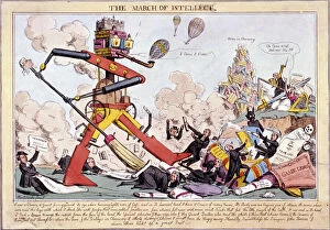 March Collection: The March of Intellect, (1828?). Artist: Robert Seymour