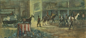 Bedrich Prints: March of the Partisans 1945, 1945. Creator: Bedrich Hoffstadter