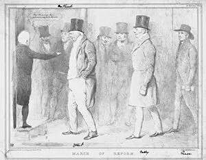 Thos Collection: March of Reform, 1833. Creator: John Doyle
