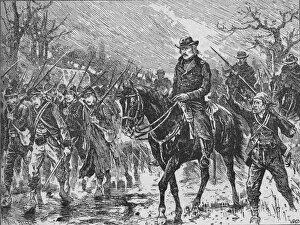 Battle Of Pittsburg Landing Gallery: The March of Shiloh, 1902. Artist: Frank Feller