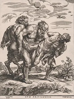 The March of Silenus, ca. 1652. Creator: Christoffel Jegher