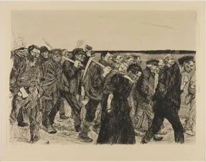 Industrialisation Prints: March of the Weavers. From the series Weavers Revolt, 1897