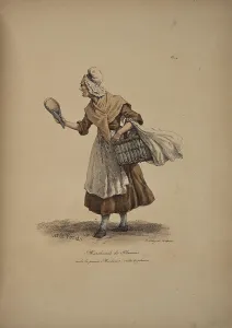 Merchants Prints: Marchande de plaisirs. From the Series Cris de Paris (The Cries of Paris)