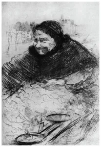 Produce Gallery: Marche de 4 Saisons, c1895-1945 (1924). Artist: Edgar Chahine