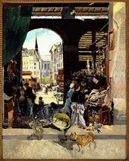 5th Arrondissement Prints: Marche des Carmes (Carmelite market)