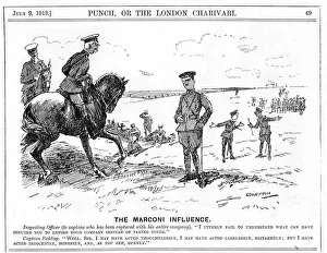Explanation Prints: Marconi Shares Scandal, 1913. Artist: Leonard Raven-Hill