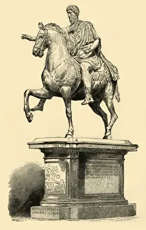 Marcus Prints: Marcus Aurelius, 1890. Creator: Unknown