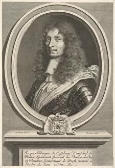 Castelnau Collection: Marechal de Castelnau, ca. 1658. Creator: Robert Nanteuil