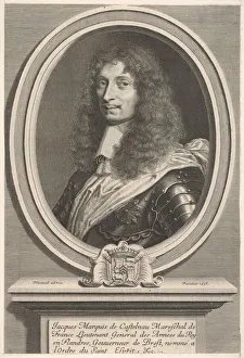 Nanteuil Robert Prints: Marechal de Castelnau, ca. 1658. Creator: Robert Nanteuil