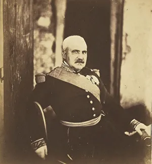 Colonist Prints: Marechal Pelissier, 1855. Creator: Roger Fenton