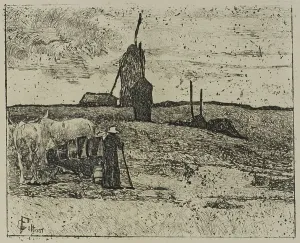 Fattori Giovanni Prints: Maremma in Tuscany, n.d. Creator: Giovanni Fattori