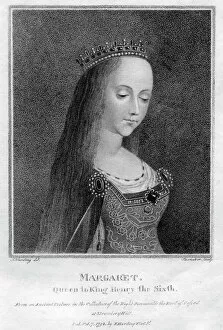 War Of The Roses Gallery: Margaret of Anjou, Queen Consort of Henry VI, (1792)