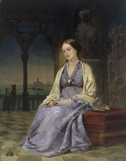 Reformer Collection: Margaret Fuller, 1848. Creator: Thomas Hicks