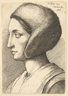 Clement Prints: Margaret Giggs, 1648. Creator: Wenceslaus Hollar