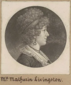 Margaret Lewis Livingston, 1796-1798. Creator: Charles Balthazar Julien Fé Margaret Lewis Livingston, 1796-1798. Creator: Charles Balthazar Julien Fé