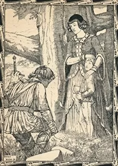 Margaret and the Robber, 1902. Artist: Patten Wilson