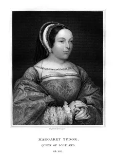 Margaret Tudor, Queen of Scotland, (1825). Artist: R Cooper