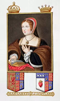 Daniel Mytens Collection: Margaret Tudor, Queen of Scotland, (1825). Artist: Sarah, Countess of Essex