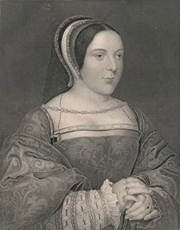Cloet Gallery: Margaret Tudor. Queen of Scotland, c1525, (early-mid 19th century). Creator: John Cochran
