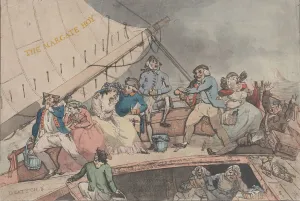 Samuel W Prints: The Margate Hoy, August 19, 1789. Creator: Charles Catton the Younger