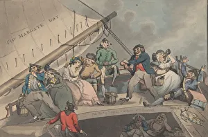 The Margate Hoy, January 12, 1795. Creator: Charles Catton the Younger