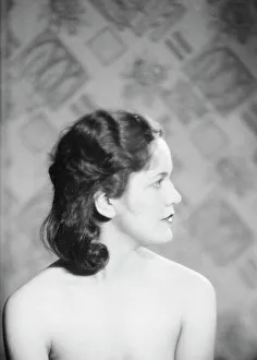 Margolies, Betty, Miss, portrait photograph, 1930 Creator: Arnold Genthe