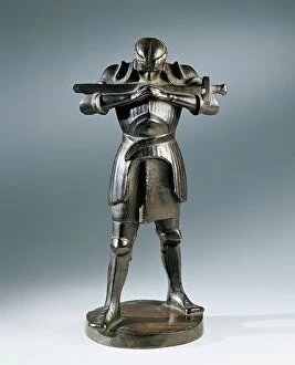 Suit Of Armour Collection: Margrave Rüdiger of Bechelaren, 1912. Creator: Franz Metzner