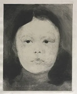 Marguerite Carriere, 1890. Creator: Eugene Carriere (French, 1849-1906)