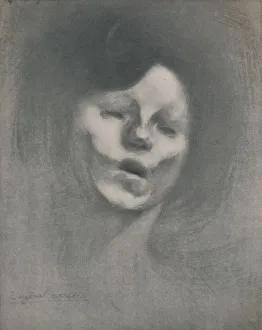 Marguerite Prints: Marguerite Carriere, 1901, (1946). Artist: Eugene Carriere