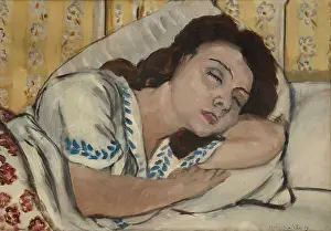 Matisse Prints: Marguerite endormie, 1920. Creator: Matisse, Henri (1869-1954)