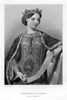 Images Dated 20th March 2007: Marguerite of France, Queen of King Edward I of England.Artist: B Eyles