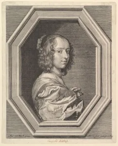Anthony Van Collection: Marguerite Lemon, maitresse d Antoine van Dyck. Creator: Jean Morin